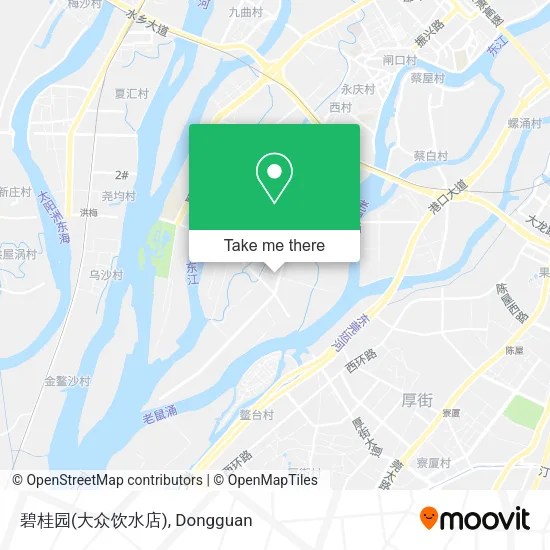 碧桂园(大众饮水店) map