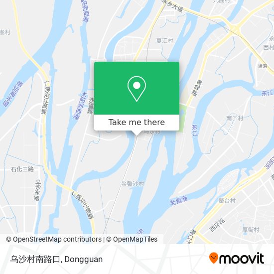 乌沙村南路口 map