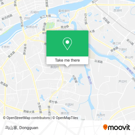 乌山寨 map
