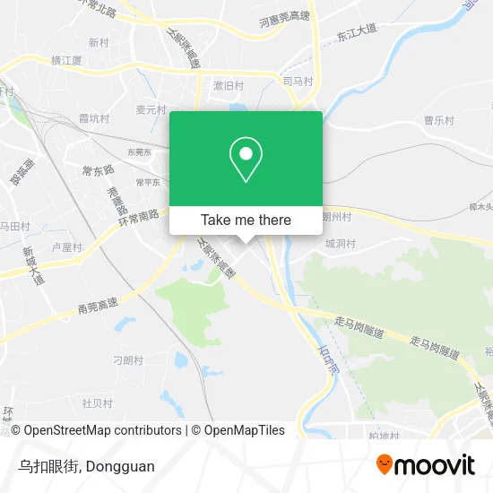 乌扣眼街 map