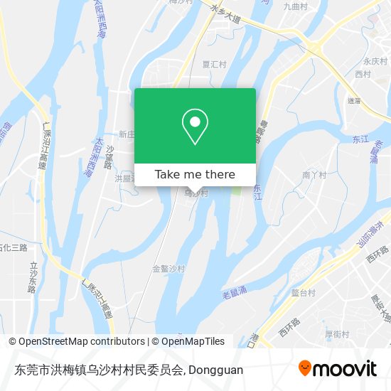 东莞市洪梅镇乌沙村村民委员会 map