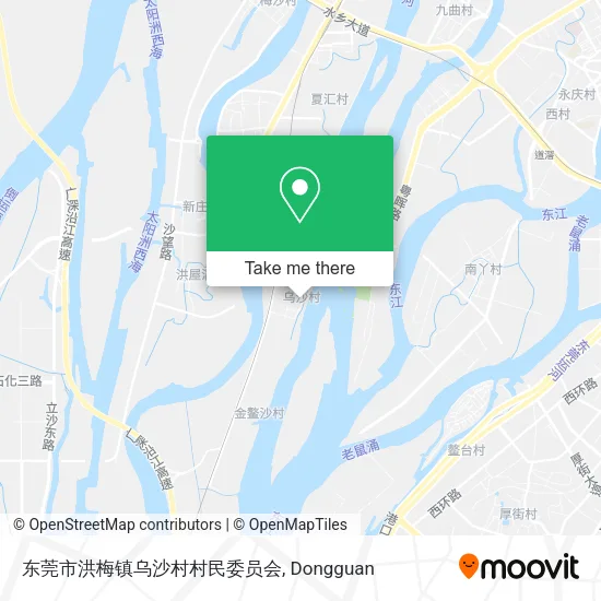 东莞市洪梅镇乌沙村村民委员会 map