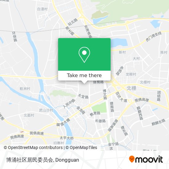 博涌社区居民委员会 map