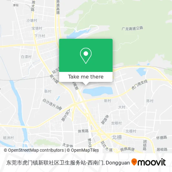 东莞市虎门镇新联社区卫生服务站-西南门 map