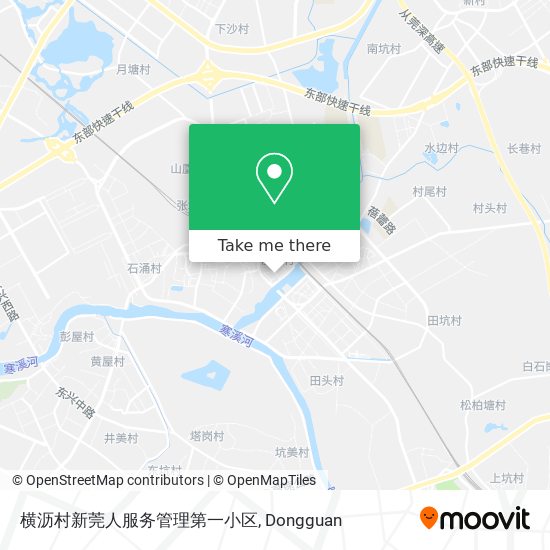 横沥村新莞人服务管理第一小区 map