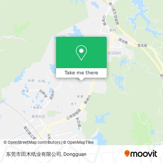 东莞市田木纸业有限公司 map