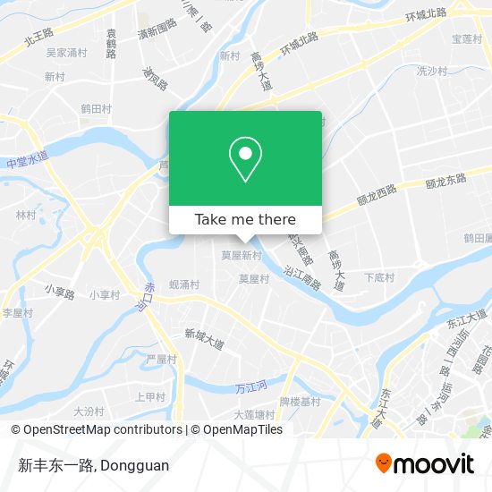新丰东一路 map