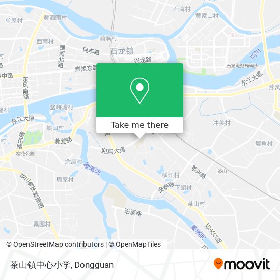 茶山镇中心小学 map