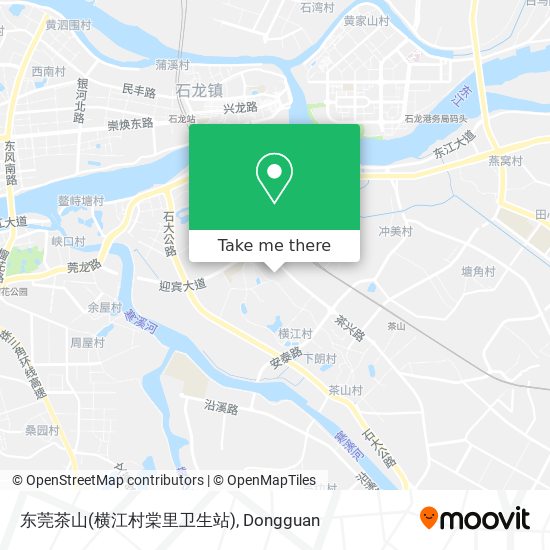 东莞茶山(横江村棠里卫生站) map
