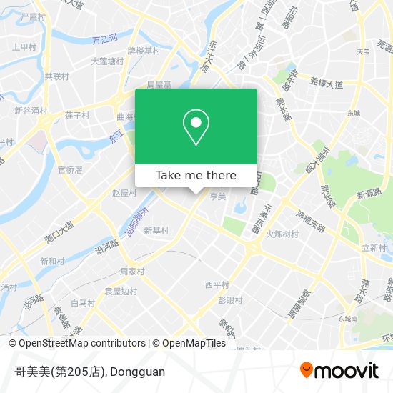 哥美美(第205店) map