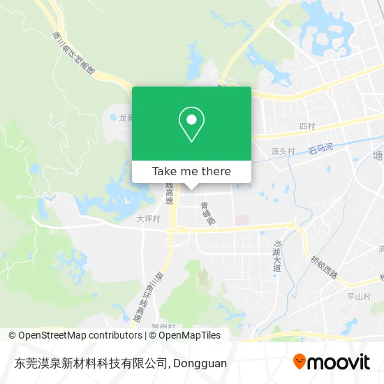 东莞漠泉新材料科技有限公司 map