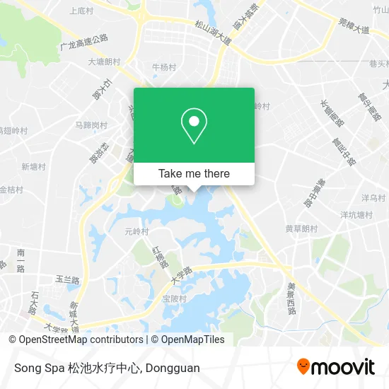 Song Spa 松池水疗中心 map
