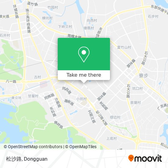 松沙路 map