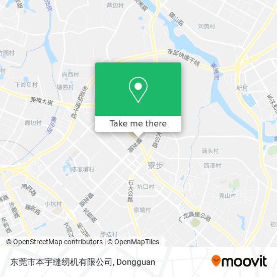 东莞市本宇缝纫机有限公司 map