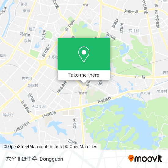 东华高级中学 map