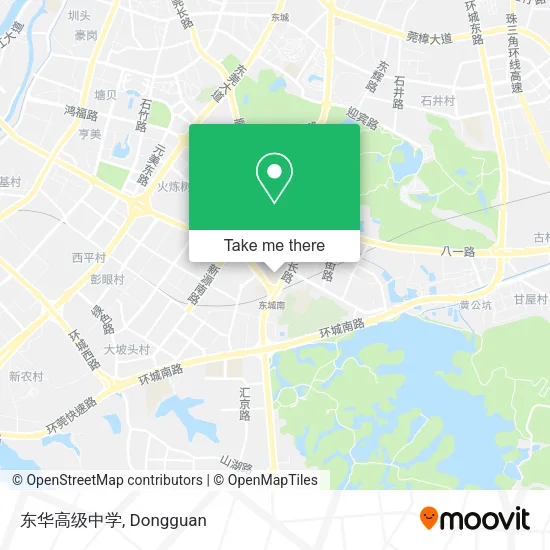 东华高级中学 map