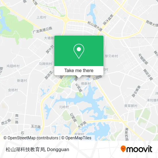 松山湖科技教育局 map