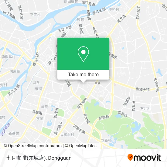 七月咖啡(东城店) map