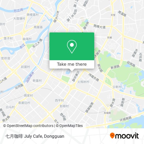 七月咖啡 July Cafe map
