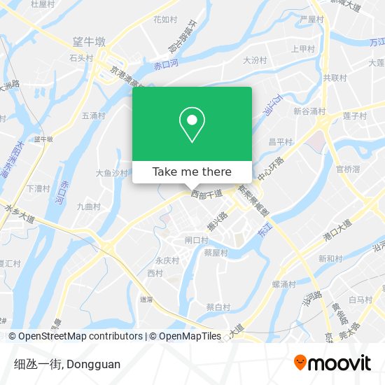 细氹一街 map