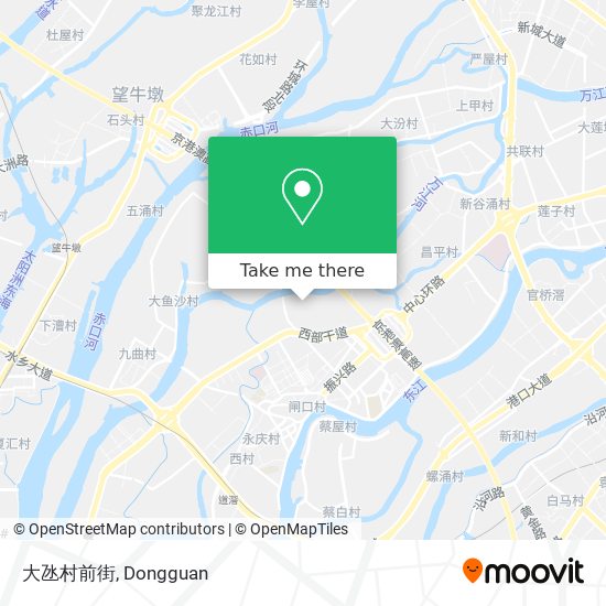 大氹村前街 map