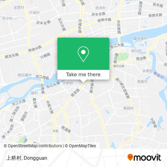 上桥村 map