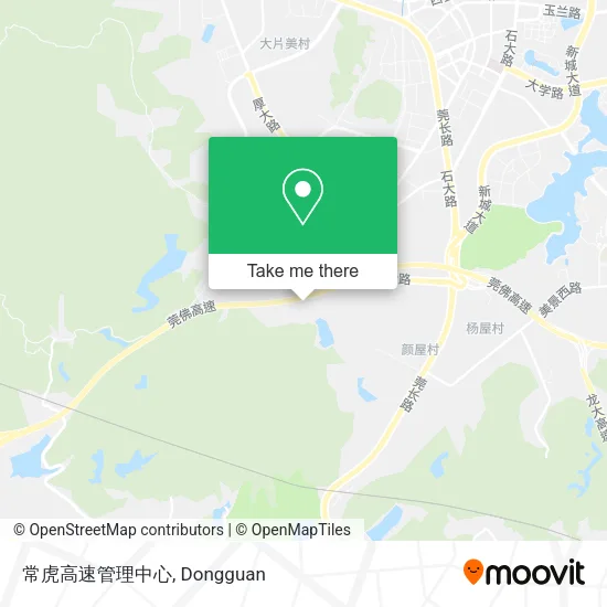常虎高速管理中心 map