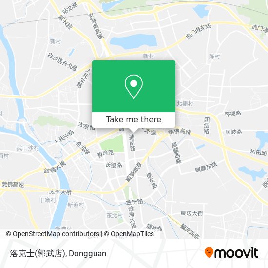 洛克士(郭武店) map