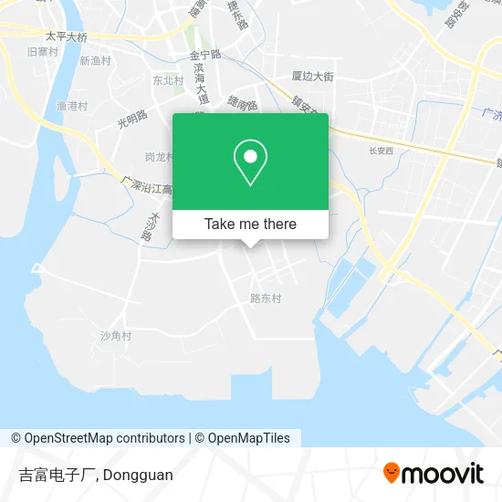 吉富电子厂 map
