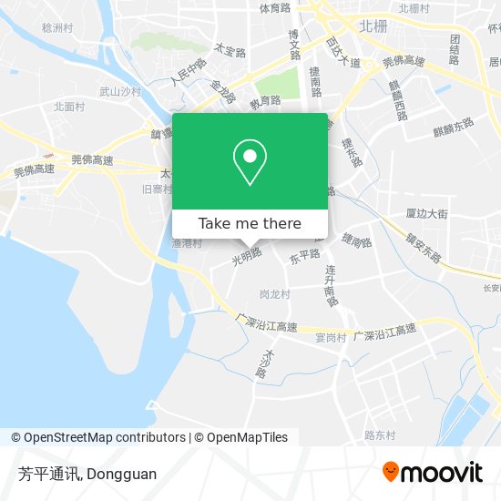 芳平通讯 map
