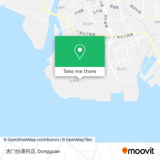 虎门怡康药店 map