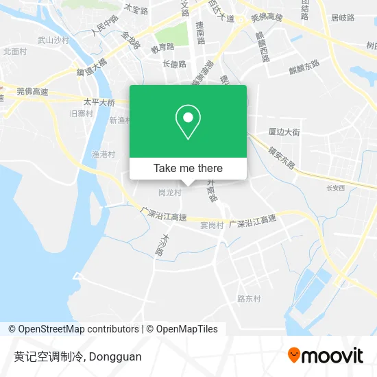 黄记空调制冷 map
