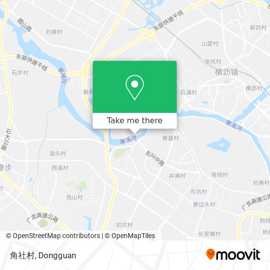 角社村 map