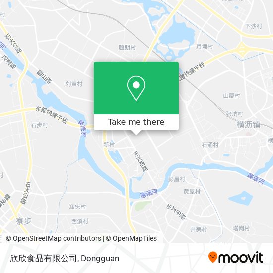 欣欣食品有限公司 map