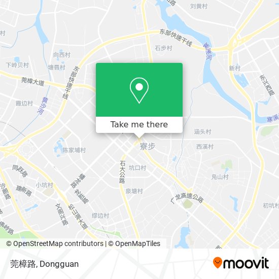 莞樟路 map