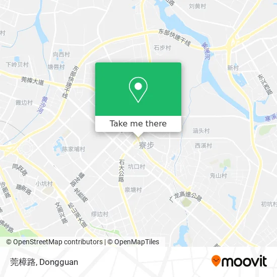 莞樟路 map