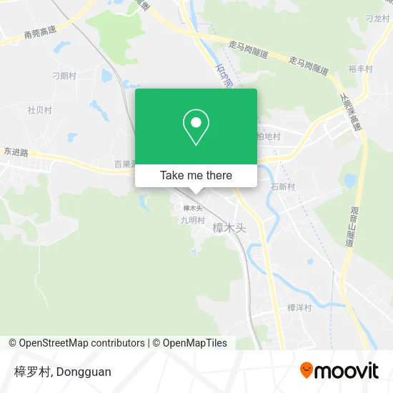 樟罗村 map