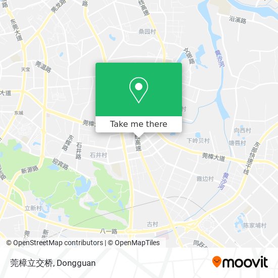 莞樟立交桥 map