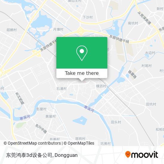 东莞鸿泰3d设备公司 map
