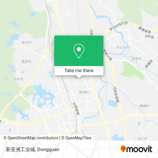 新亚洲工业城 map