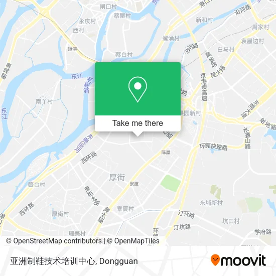 亚洲制鞋技术培训中心 map