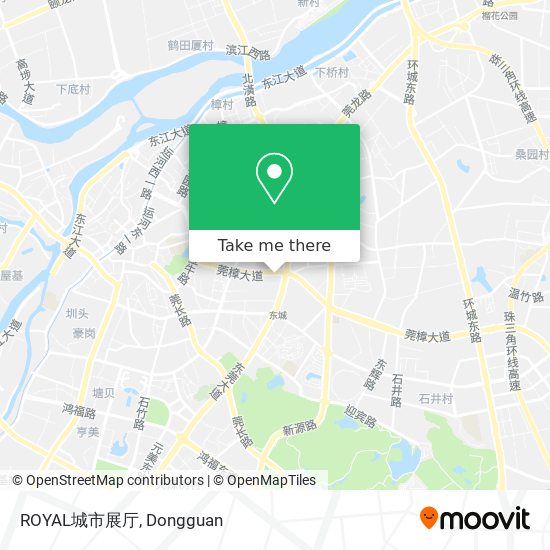 ROYAL城市展厅 map