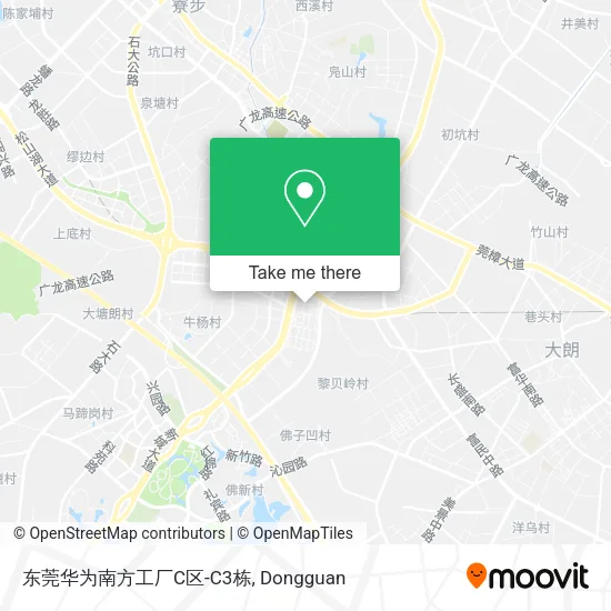 东莞华为南方工厂C区-C3栋 map