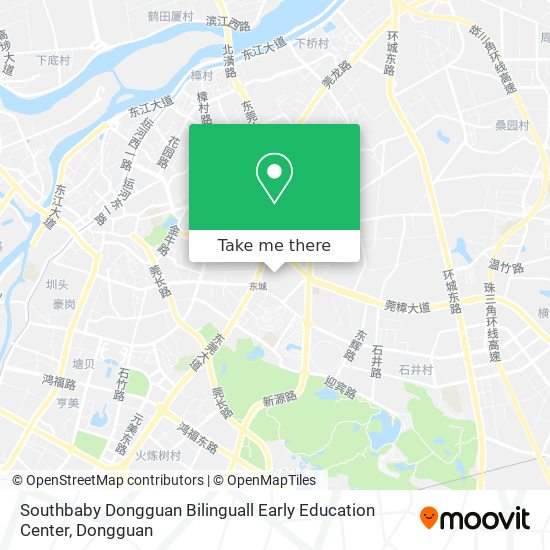 Southbaby Dongguan Bilinguall Early Education Center map
