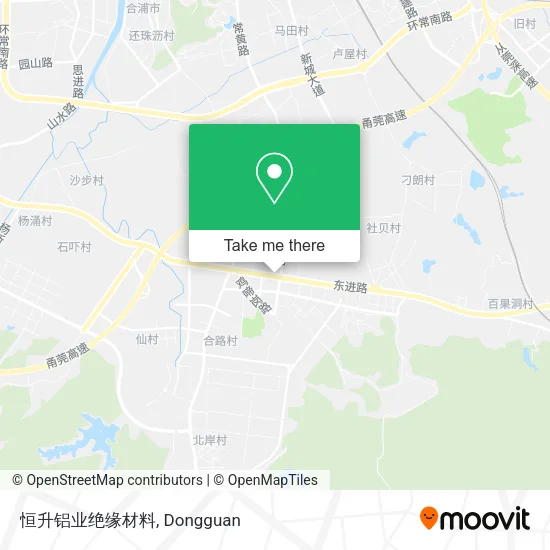 恒升铝业绝缘材料 map