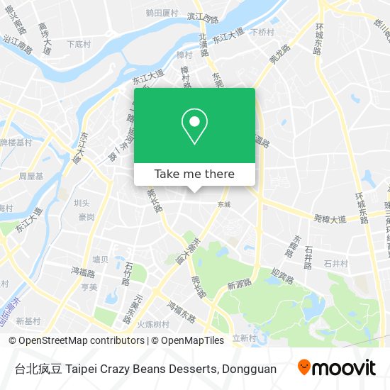 台北疯豆 Taipei Crazy Beans Desserts map