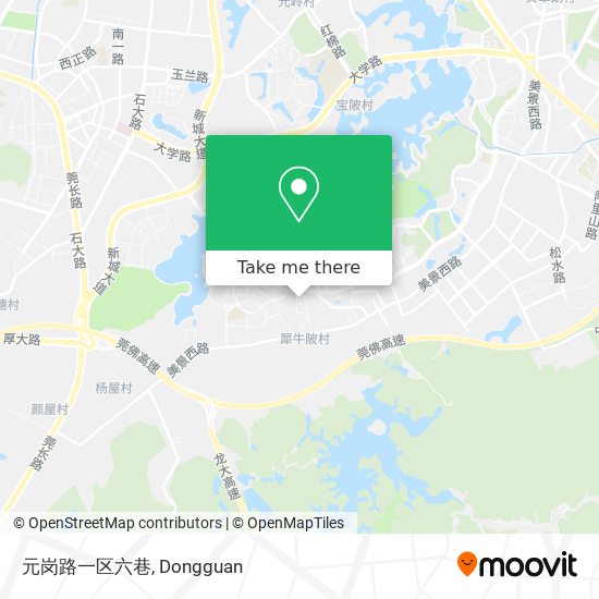 元岗路一区六巷 map