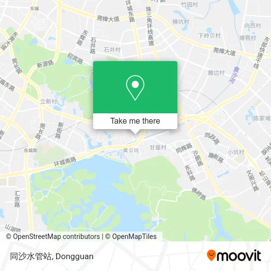 同沙水管站 map