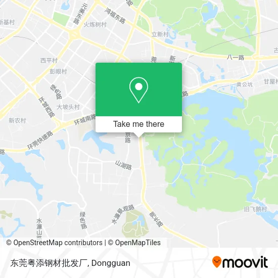 东莞粤添钢材批发厂 map