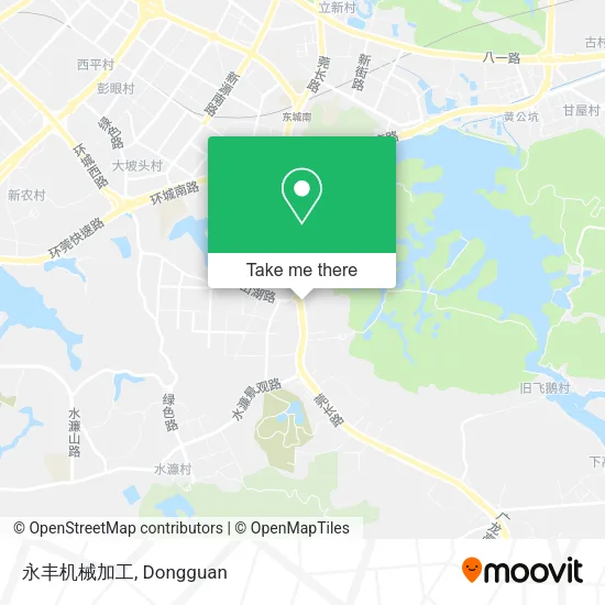 永丰机械加工 map